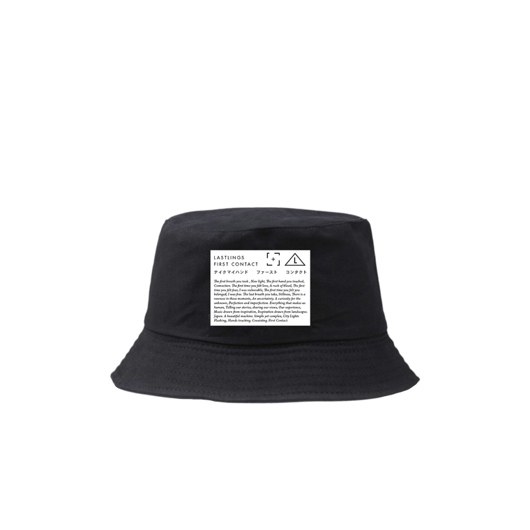 Lastlings / First Contact / Black Bucket Hat