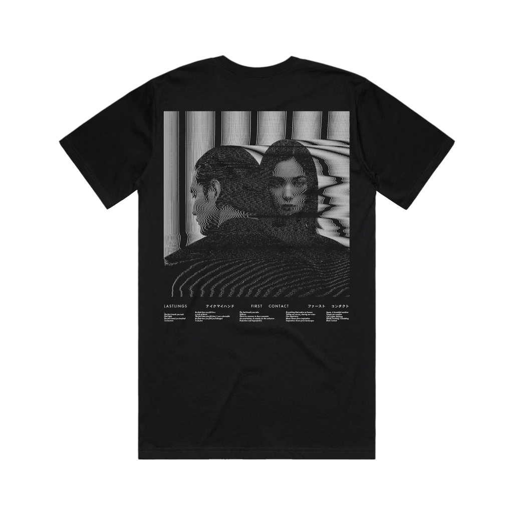 Lastlings / First Contact Des. 1 / Black Tee