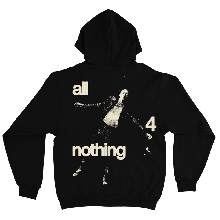All 4 Nothing / Black Hoodie *