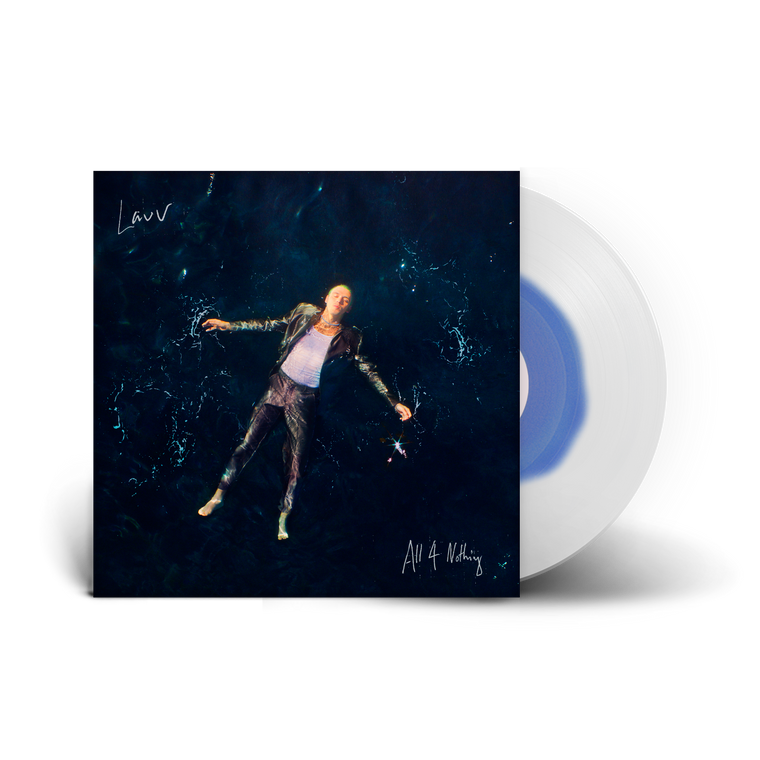 Lauv / All 4 Nothing LP D2C Exclusive Opaque Grey & Blue Vinyl