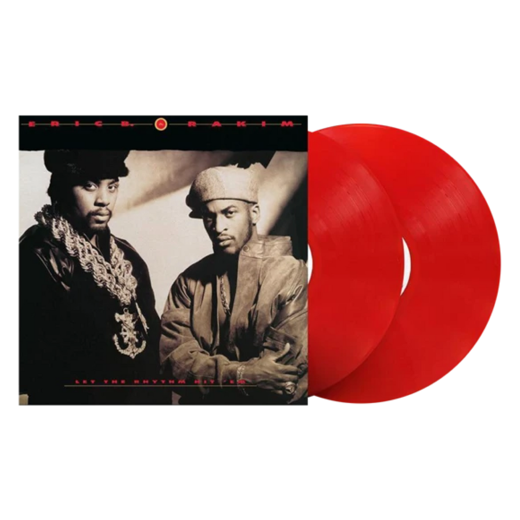 Eric B & Rakim / Let The Rhythm Hit 'Em 2xLP Red Vinyl – Sound-merch.com.au