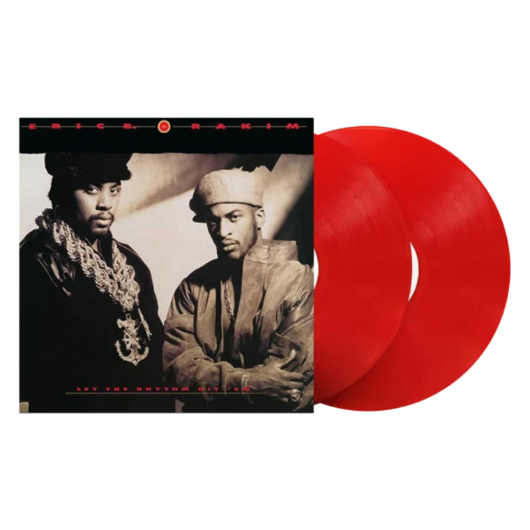 Eric B & Rakim / Let The Rhythm Hit 'Em 2xLP Red Vinyl