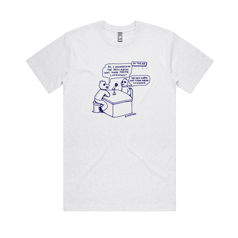 Lockdown / White Marle T-Shirt