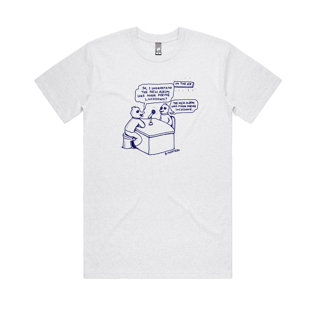 Lockdown / White Marle T-Shirt
