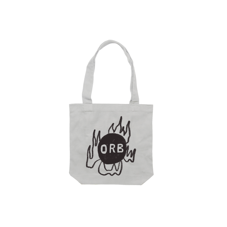 Orb Logo / Cream Tote Bag