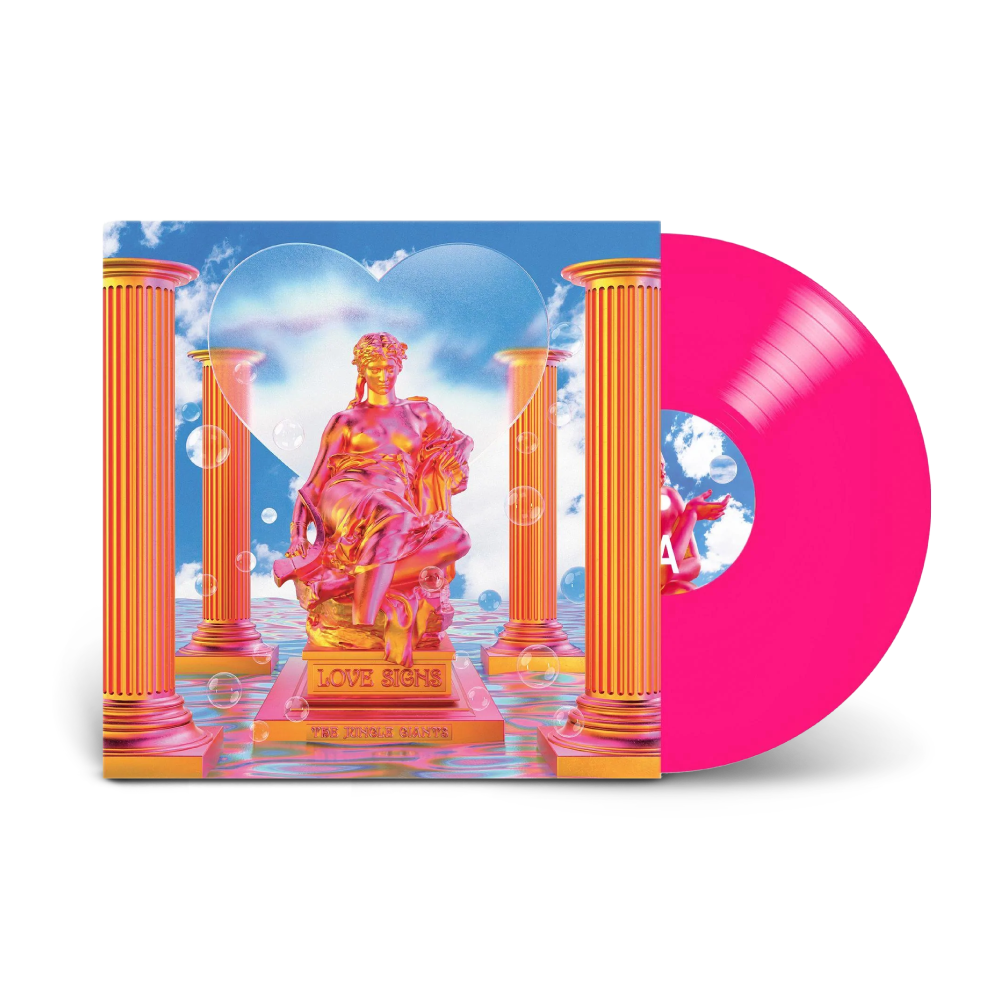 Jungle Giants / Love Signs Neon Pink LP Vinyl