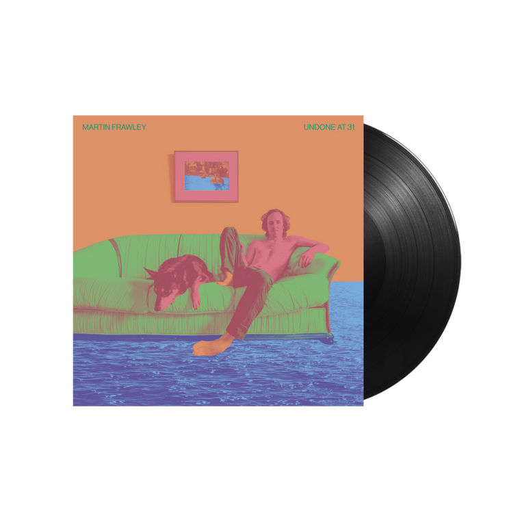 Martin Frawley / Undone at 31 LP Blue White Marble Vinyl