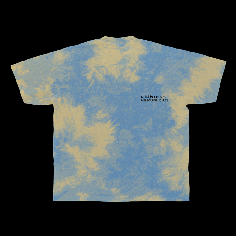 RÜFÜS  DU SOL / Melbourne 15.12.22 Tie Dye T-Shirt