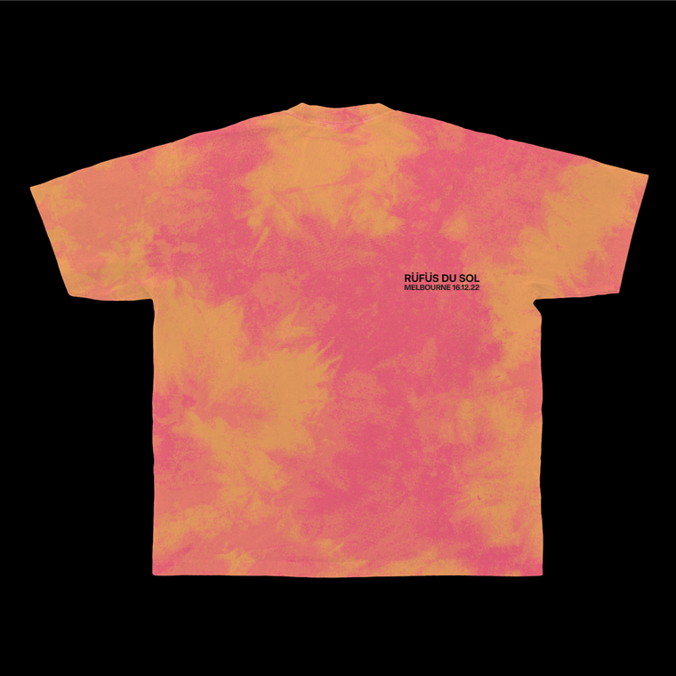 RÜFÜS  DU SOL / Melbourne 16.12.22 Tie Dye T-Shirt