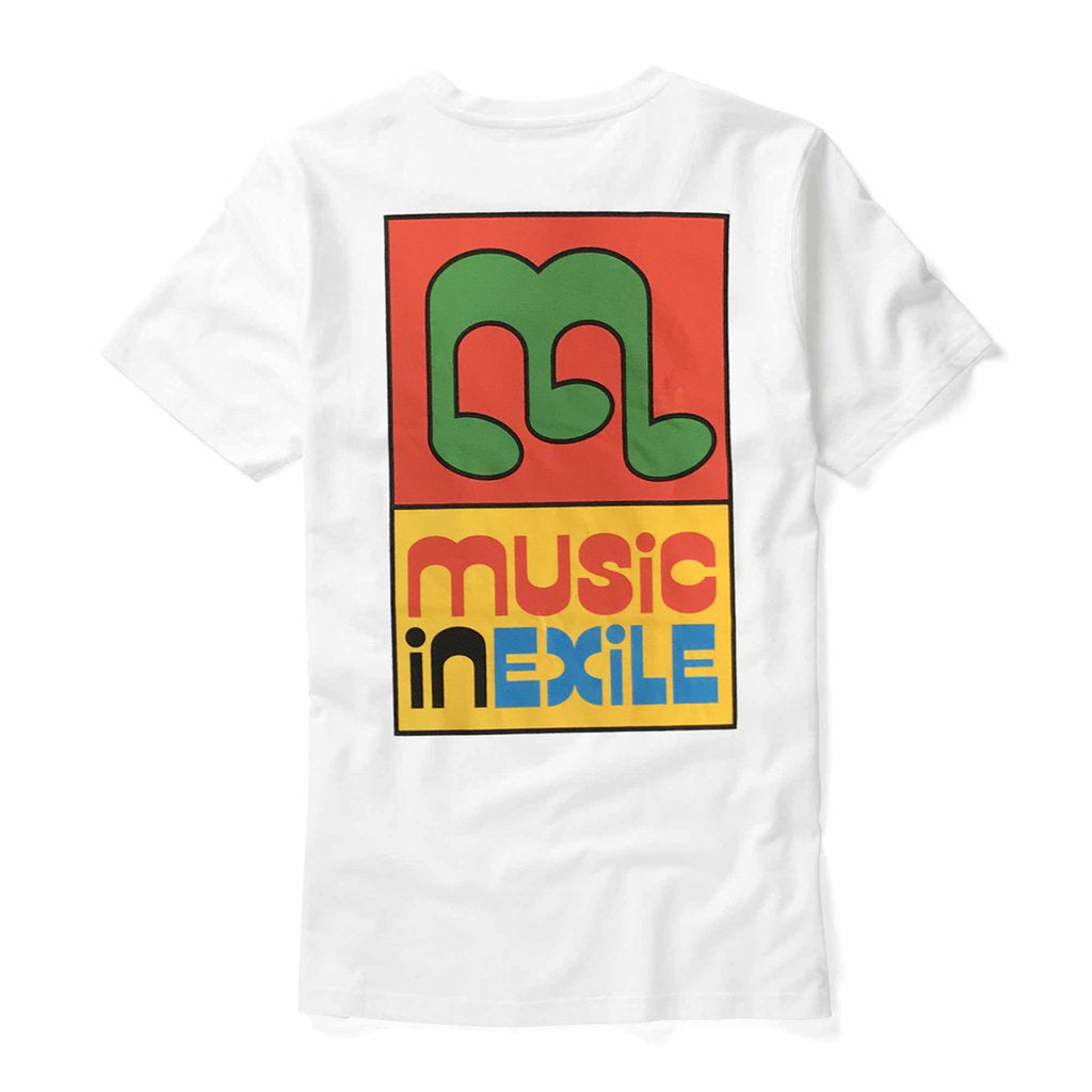 Music In Exile / 'Logo' Tee (White)