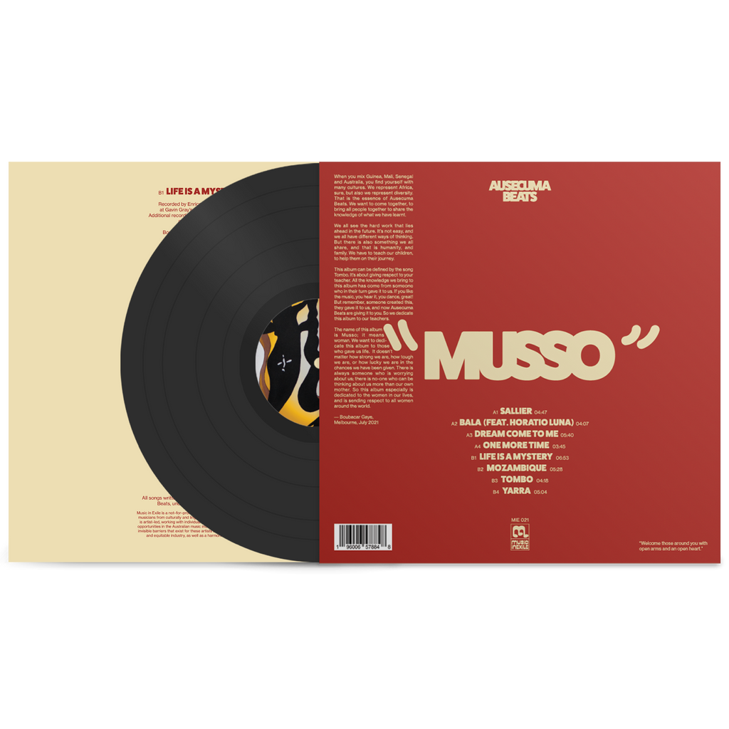Ausecuma Beats / Musso LP Vinyl