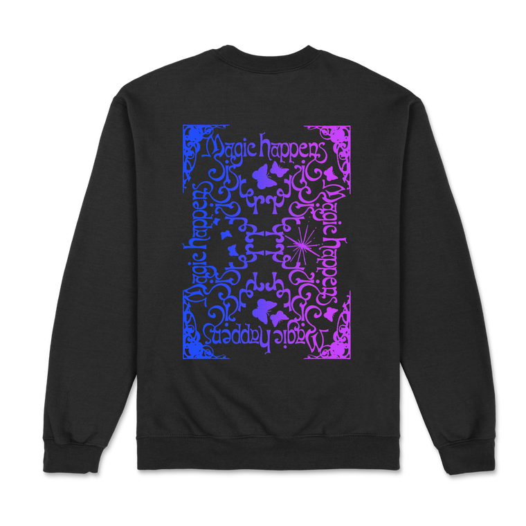 SISTER / Magic Happens Black Sweater
