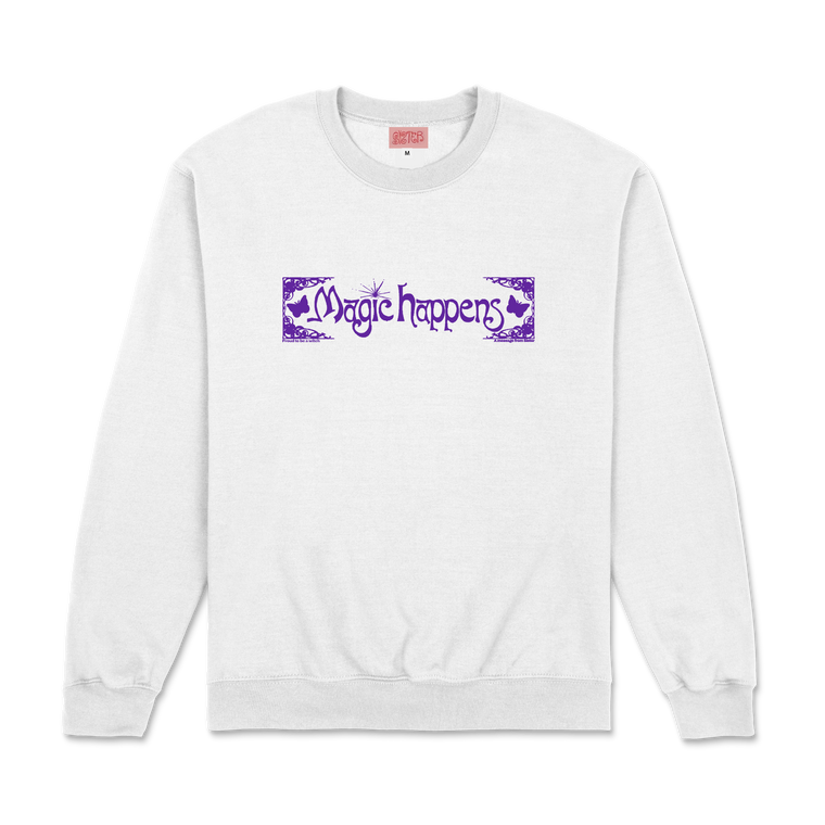 SISTER / Magic Happens White Sweater