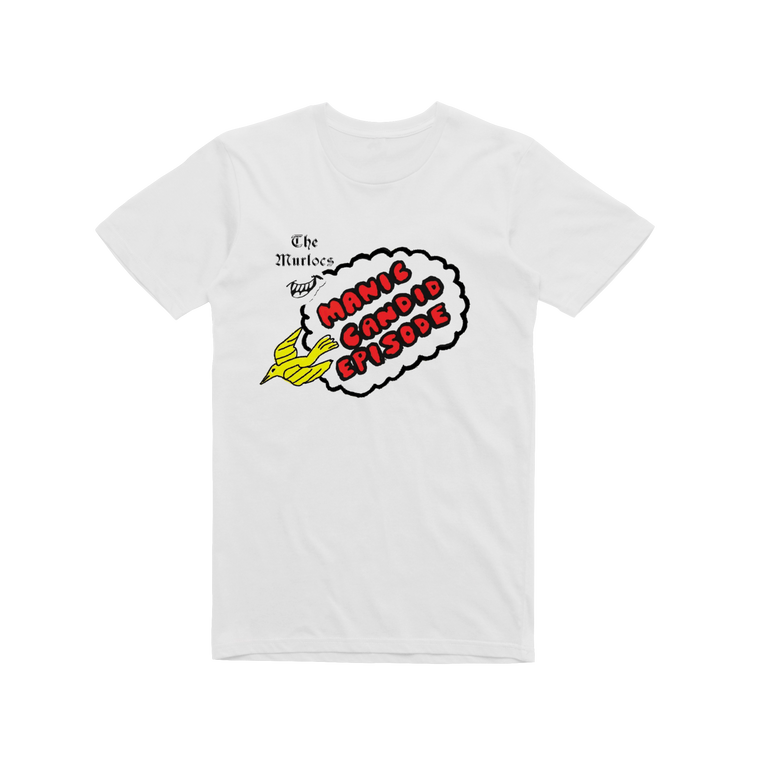 Manic Candid Episode / White T-shirt