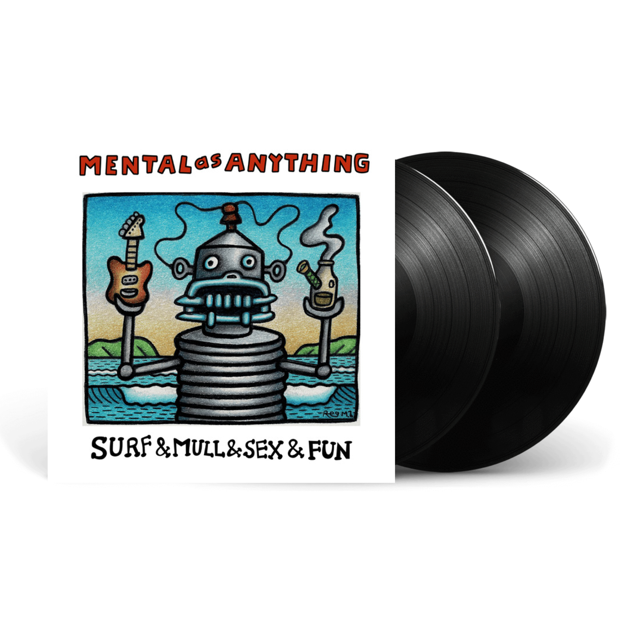 Mental As Anything Surf And Mull And Sex And Fun 2xlp Vinyl Sound Au