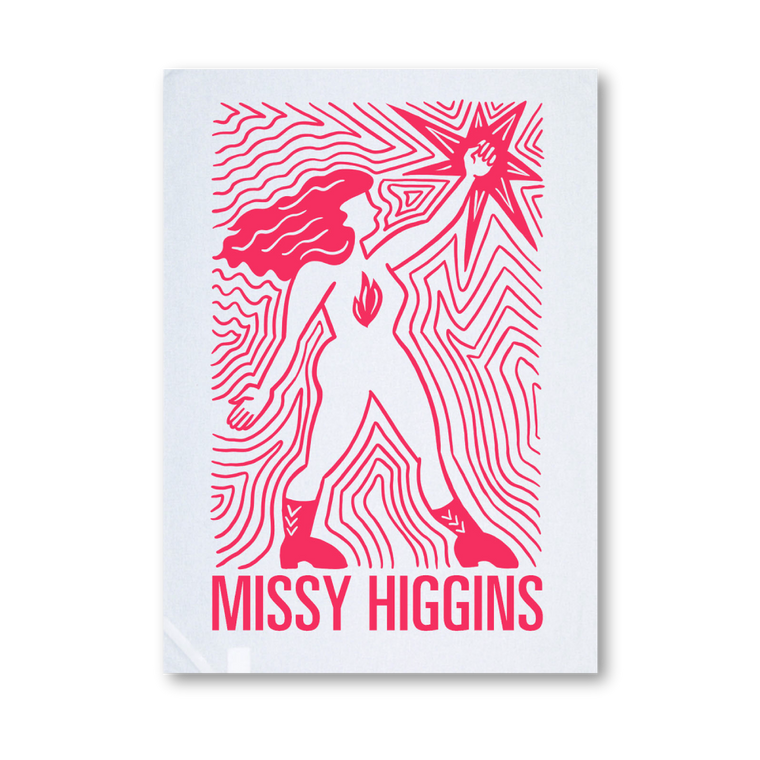 Missy Higgins / Wonder Woman Tea Towel