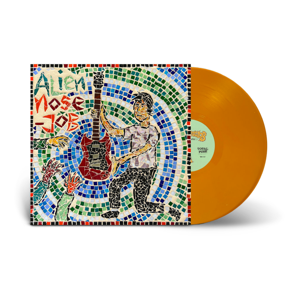 Alien Nosejob / Stained Glass LP Orange Vinyl
