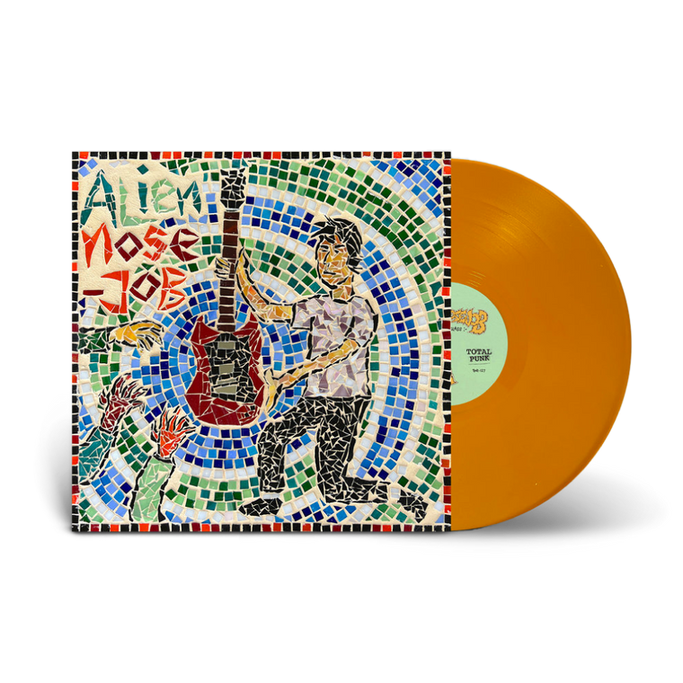 Alien Nosejob / Stained Glass LP Orange Vinyl