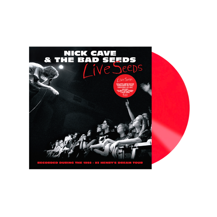 Nick Cave & The Bad Seeds / Live Seeds 2xLP Red Transparent Vinyl RSD 2022
