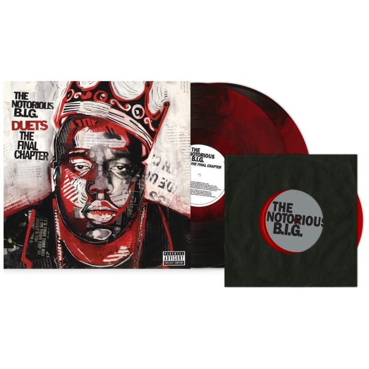 Notorious B.I.G / Duets: The Final Chapter 2xLP Red & Black Swirl & 7