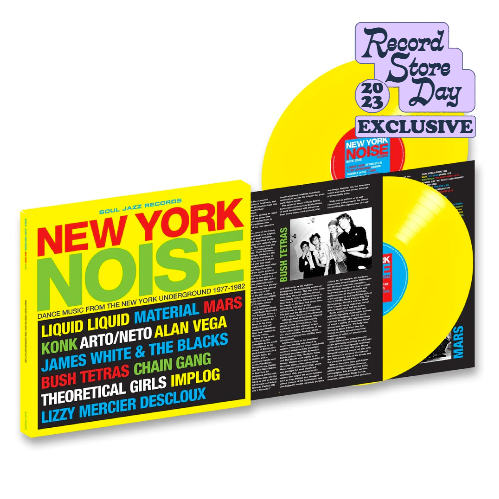 New York Noise: Dance Music From The New York Underground 1978-82 / Various 2xLP Yellow Vinyl RSD 2023