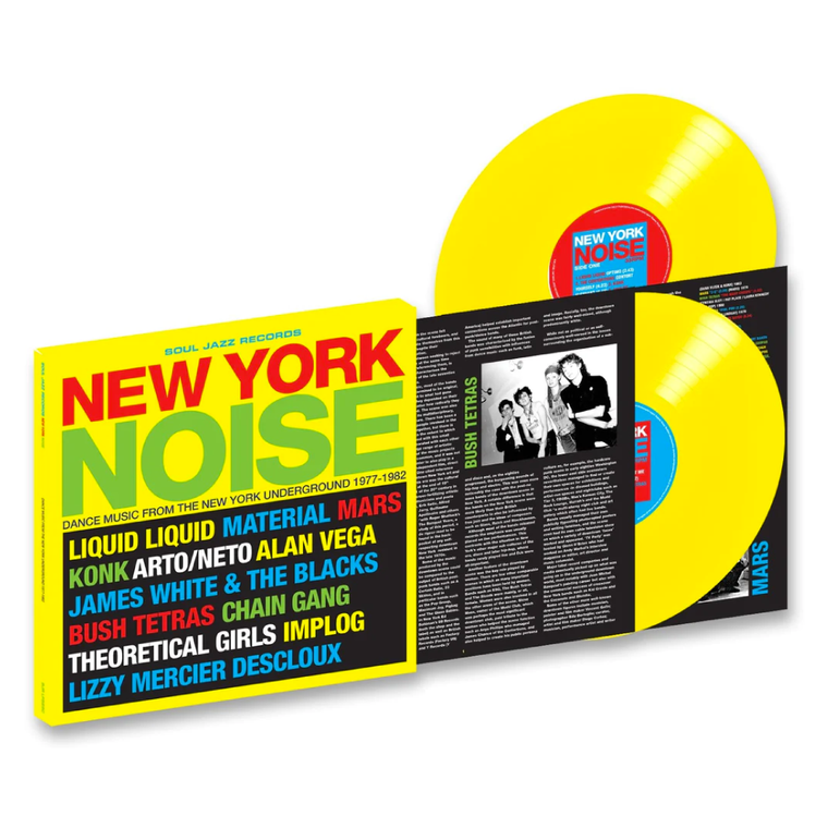 New York Noise: Dance Music From The New York Underground 1978-82 / Various 2xLP Yellow Vinyl RSD 2023