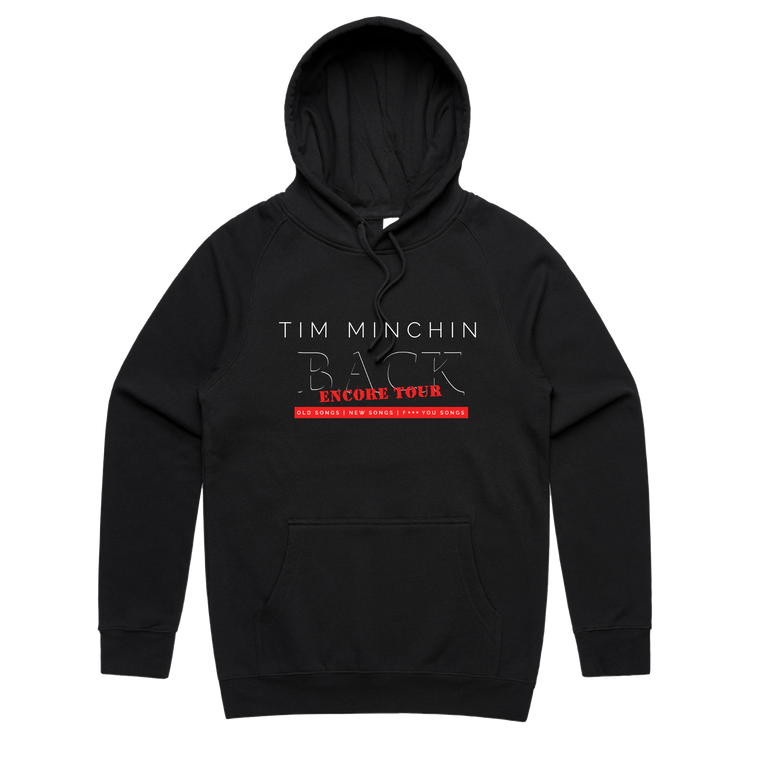 Tim Minchin / NZ Tour Black Hoodie