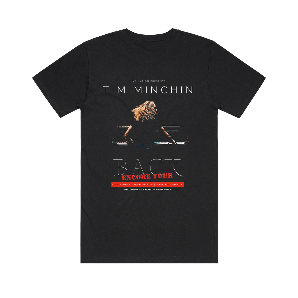 Tim Minchin / NZ Tour Black T-Shirt