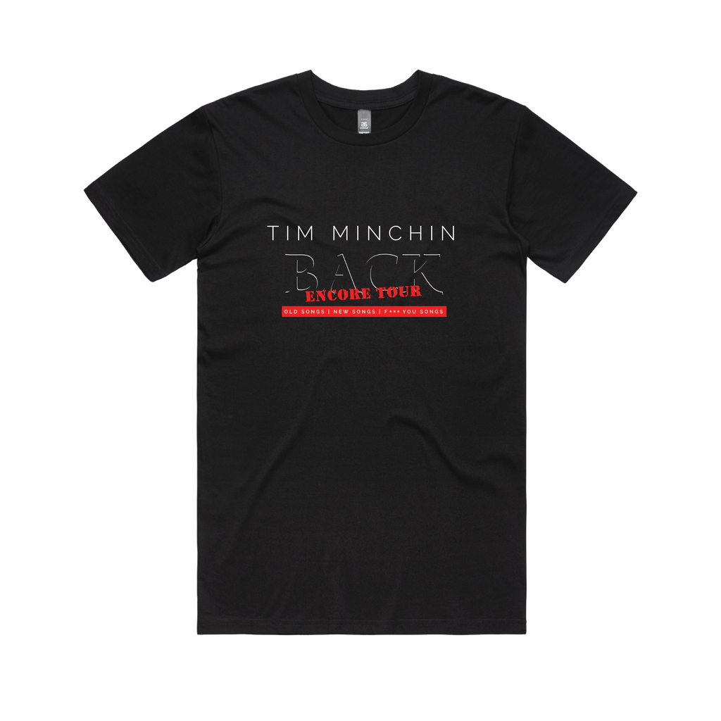 Tim Minchin / NZ Tour Black T-Shirt