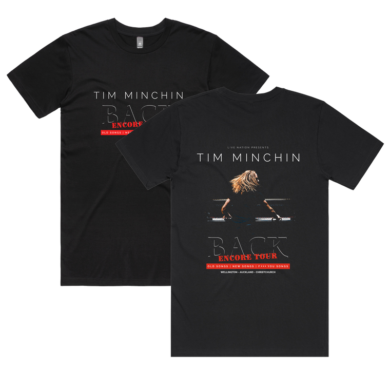 Tim Minchin / NZ Tour Black T-Shirt