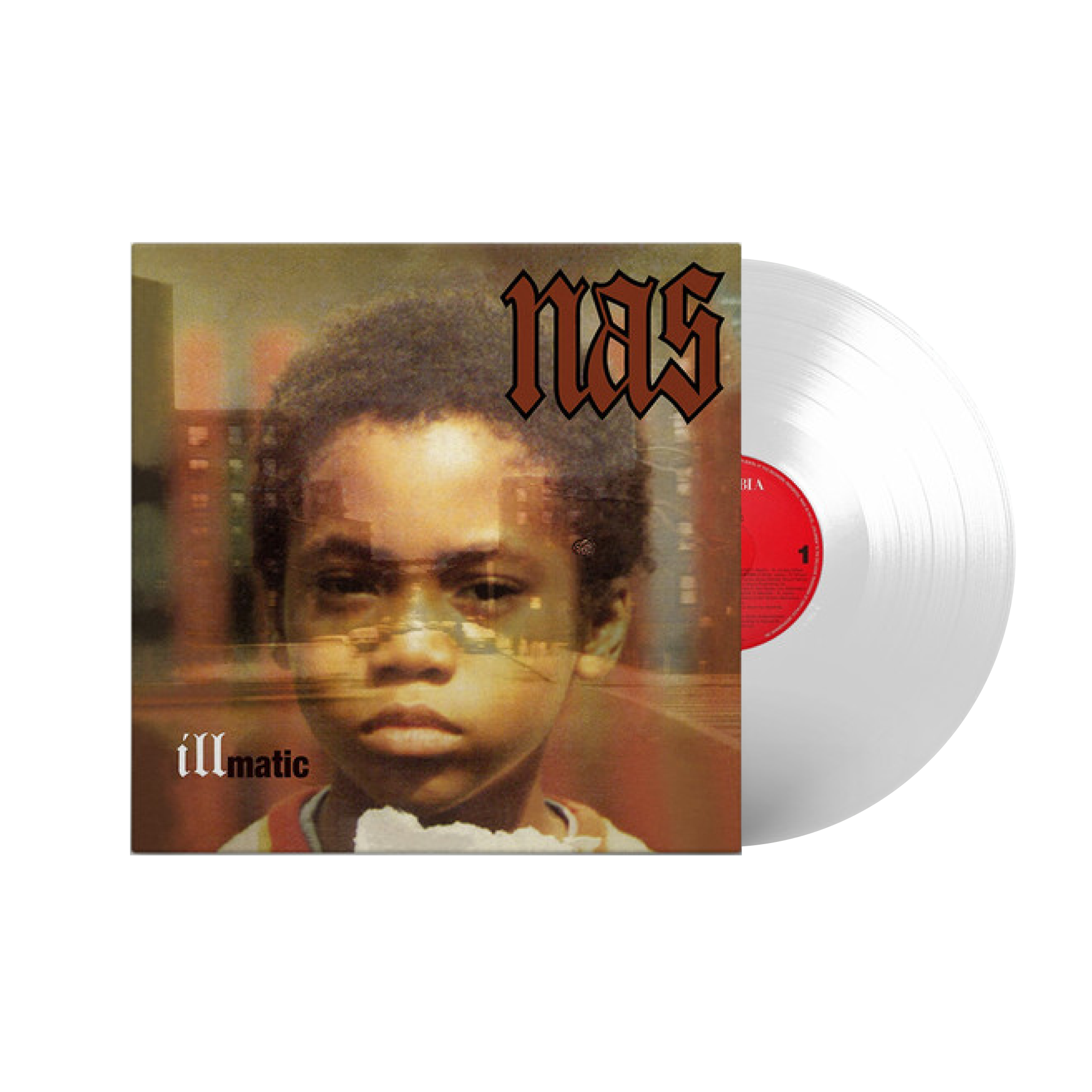 Nas / Illmatic LP Clear Vinyl – sound-merch.com.au