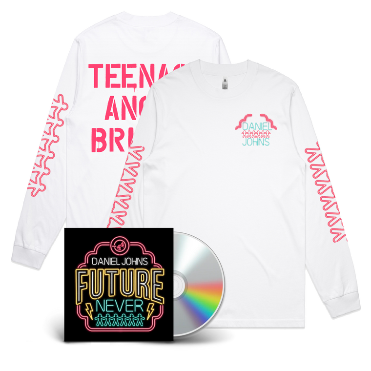 Neon Future Teenage Angst Brigade Longsleeve and CD Bundle