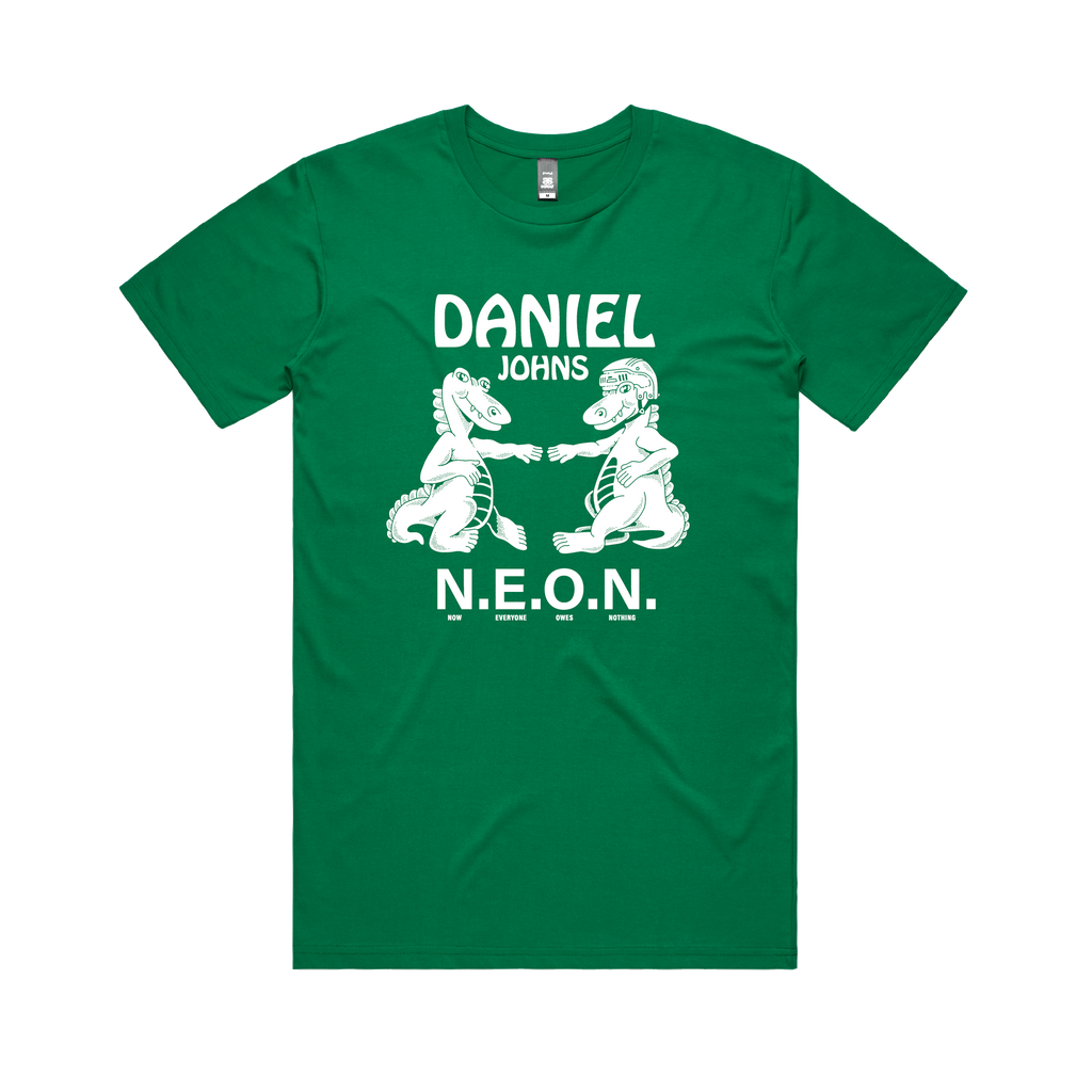 Neon Dragon / Green T-Shirt