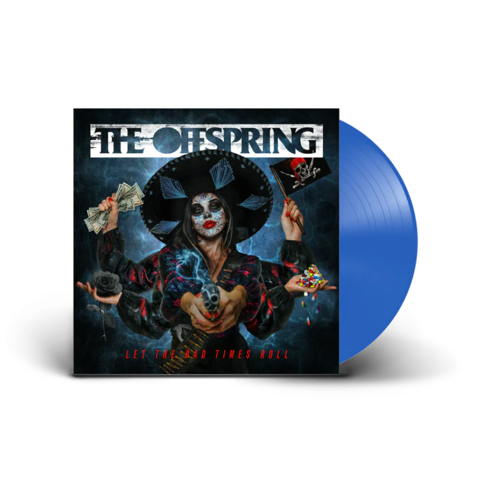 The Offspring / Let The Bad Times Roll LP Indie Exclusive Blue Translucent Vinyl