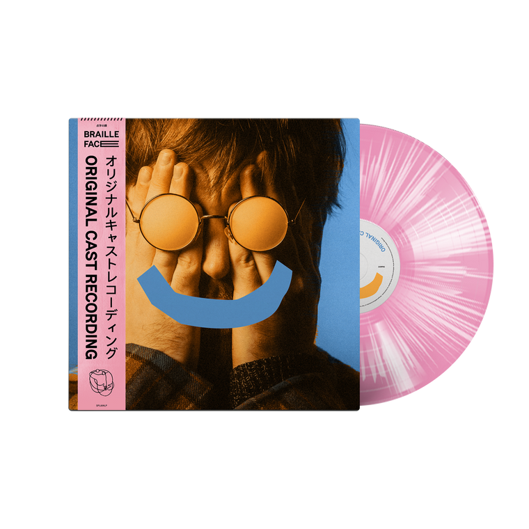 Braille Face / Original Cast Recording / Limited Edition 12" Pink Splatter Vinyl