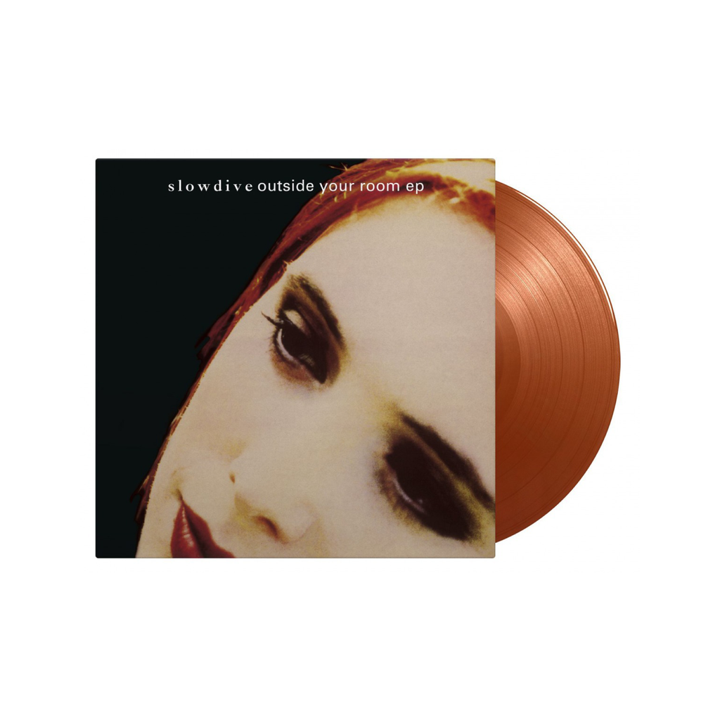 Slowdive / Outside Your Room EP 12" Red & Gold Swirl Vinyl