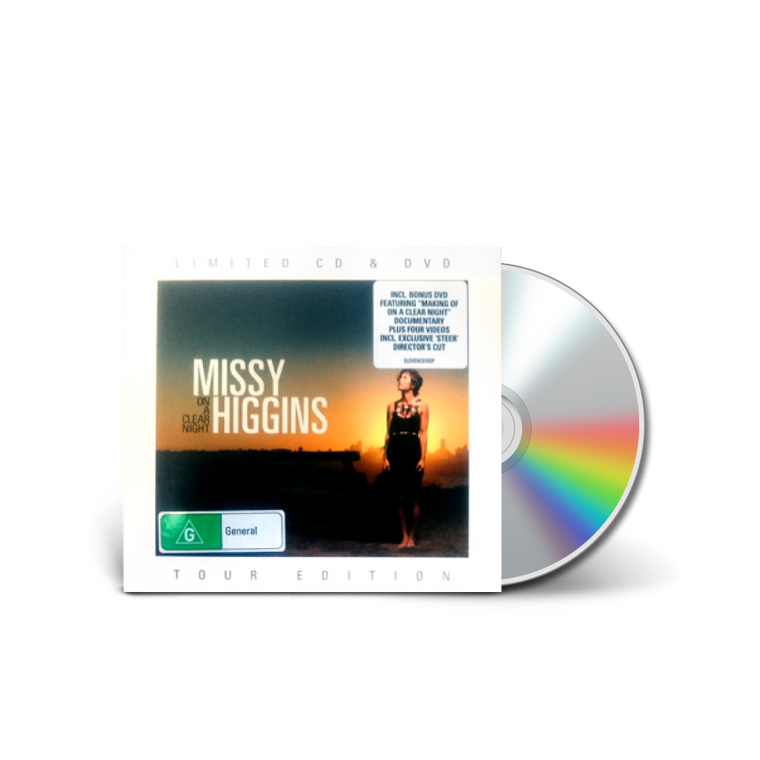 Missy Higgins / On A Clear Night Limited CD & DVD Tour Edition