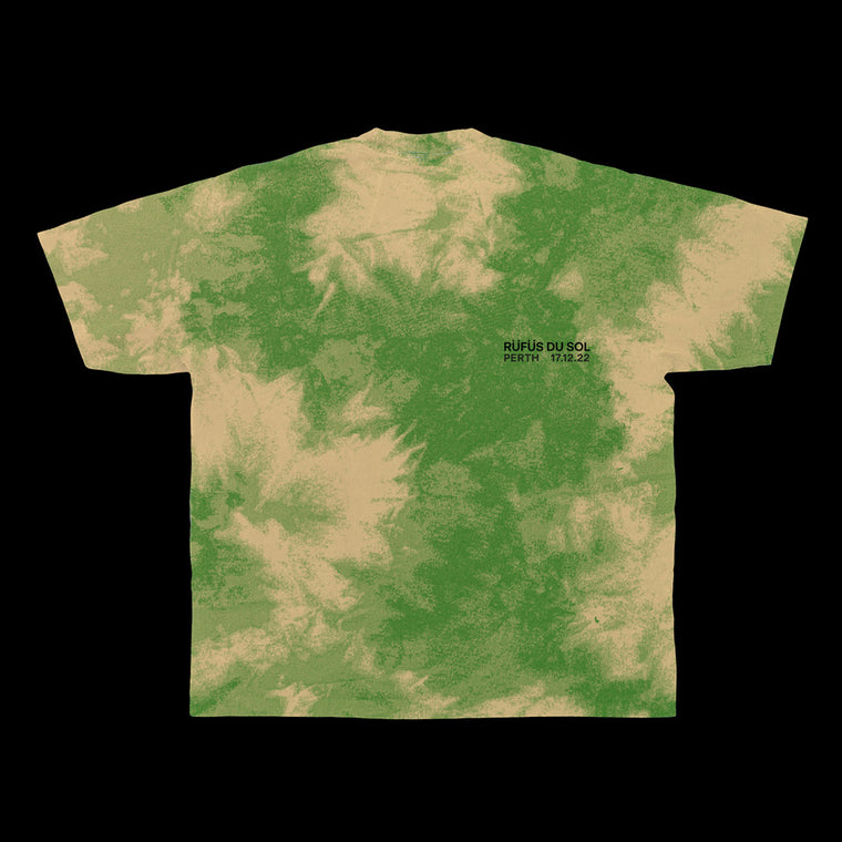 RÜFÜS  DU SOL / Perth Green 17.12.22 Tie Dye T-Shirt