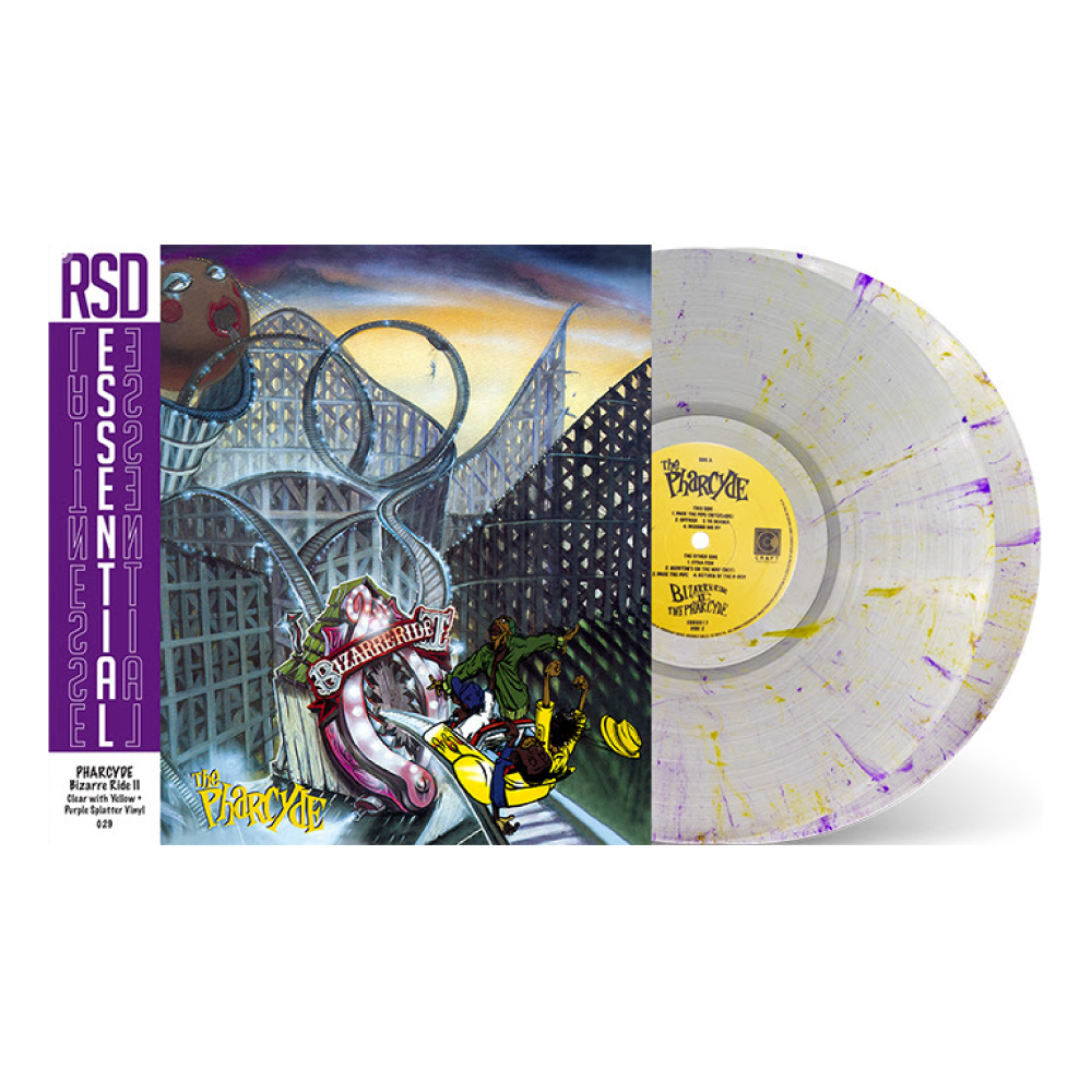 The Pharcyde / Bizarre Ride II The Pharcyde 2xLP Purple & Yellow Splatter Vinyl RSD 2022