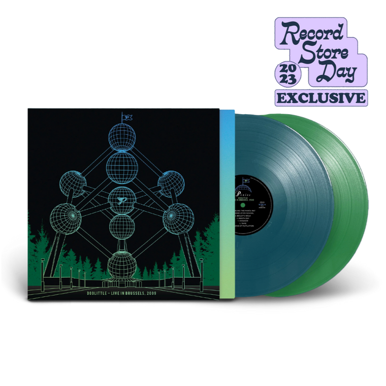 Pixies / Doolittle: Live In Brussels 2009 2xLP Green & Blue Translucent Vinyl RSD 2023