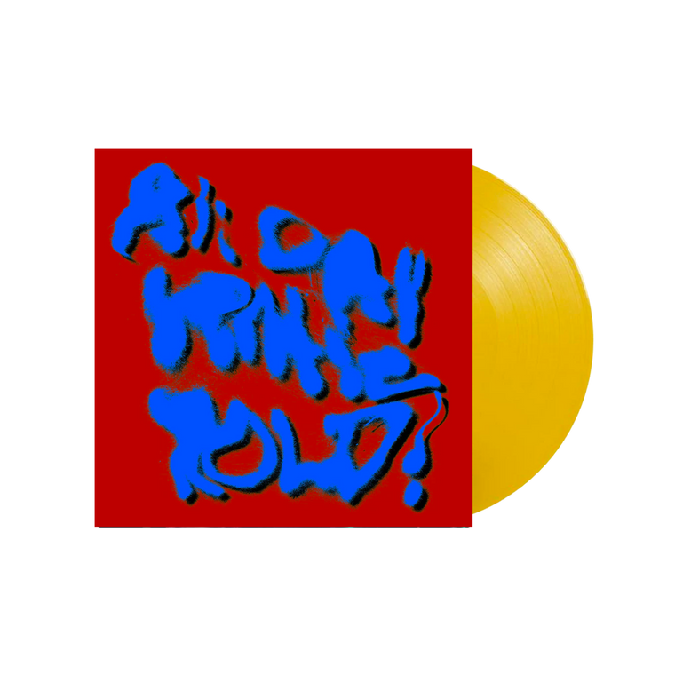 Porches / All Day Gentle Hold! LP Deluxe Yellow Vinyl