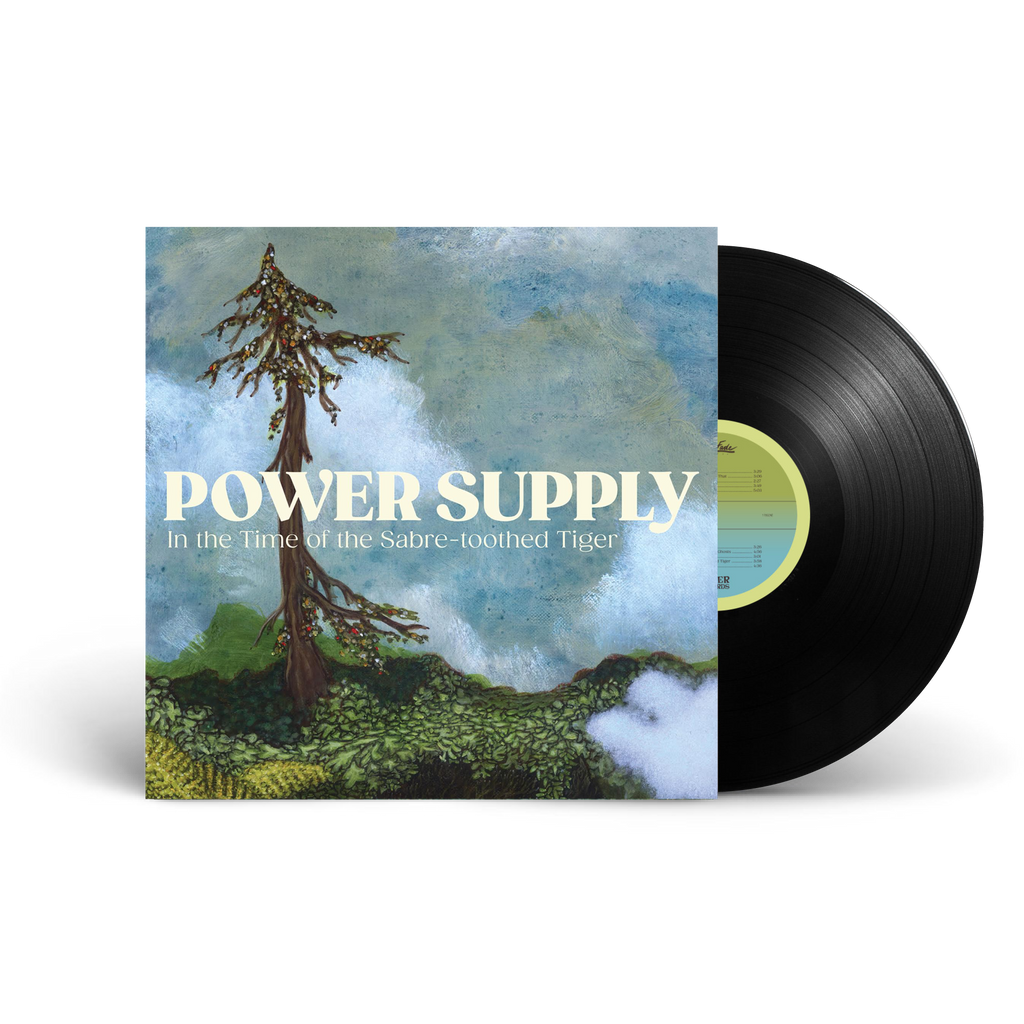 Power Supply /  In the Time of the Sabre-toothed Tiger Black Vinyl LP