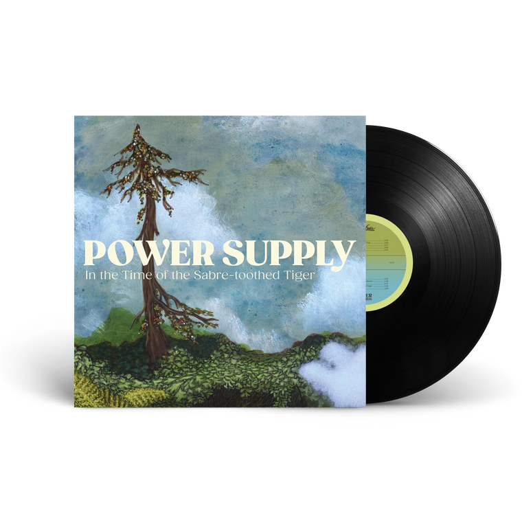 Power Supply /  In the Time of the Sabre-toothed Tiger Black Vinyl LP