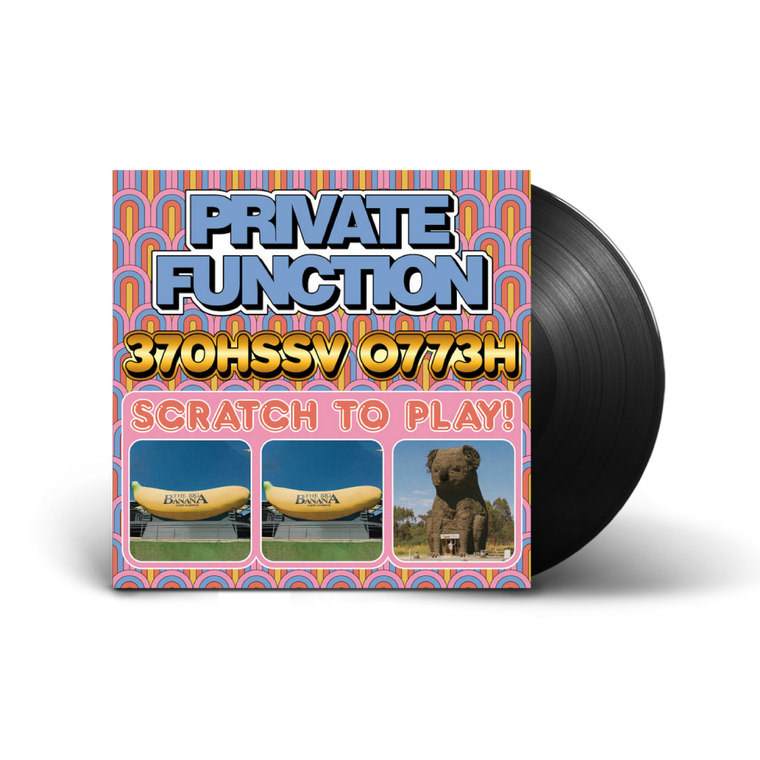 Private Function / 370HSSV 0773H LP Black Vinyl
