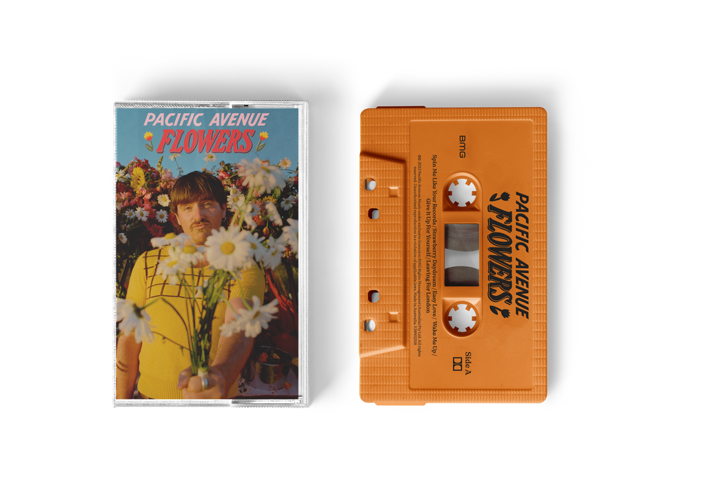 Pacific Avenue / Flowers Collector’s Edition Cassette & Signed Photo - Dom