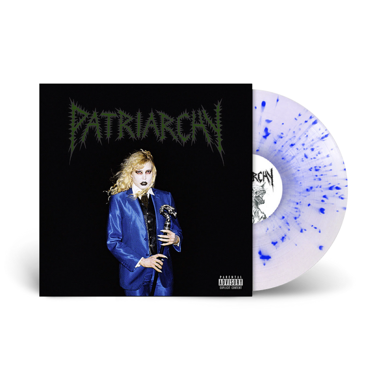 Patriarchy / Reverse Circumcision: The Remixes LP Clear Blue Splatter Vinyl