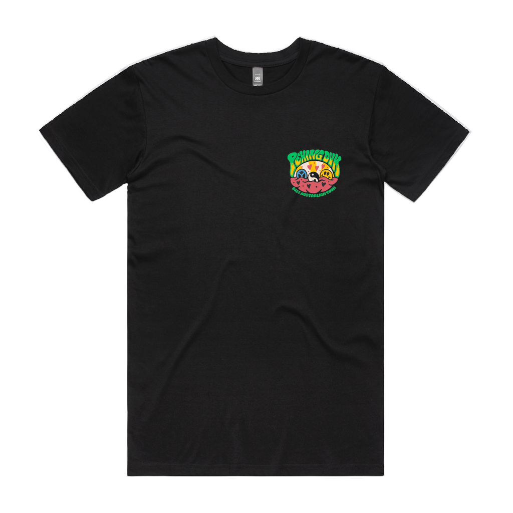 Peking Duk / '2023 Australia Tour' Black T-Shirt