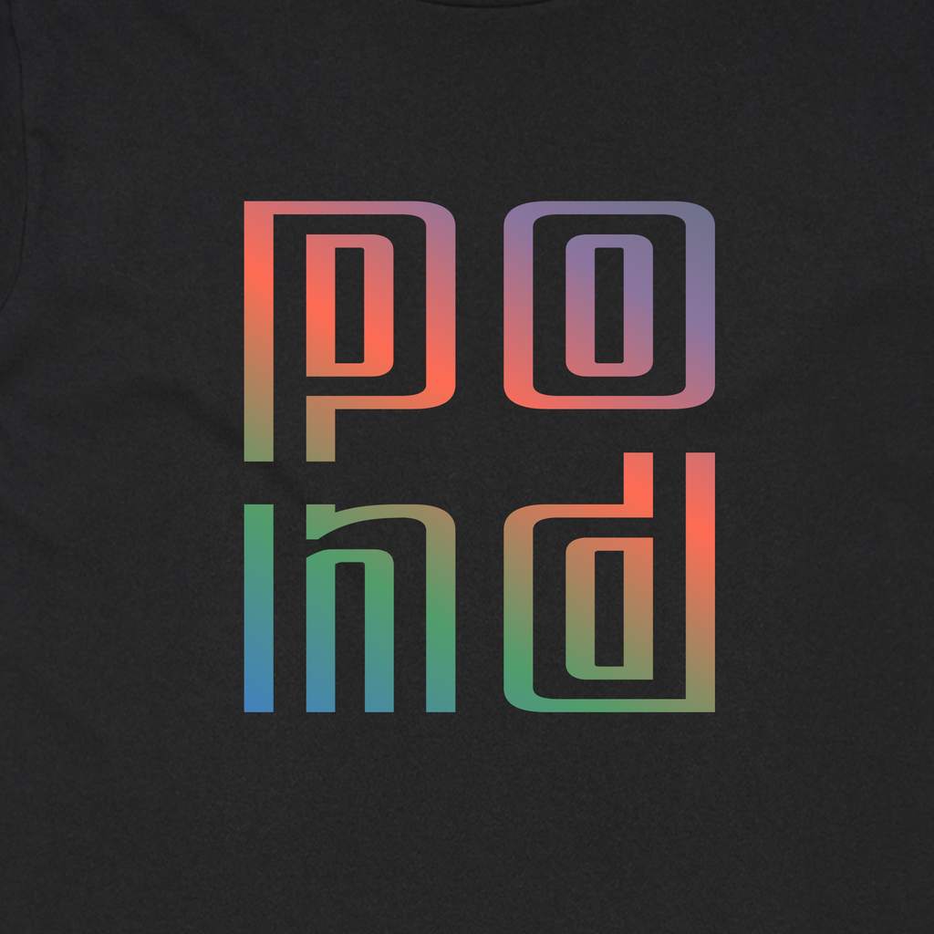 Pond DLX / Black T-Shirt + sticker
