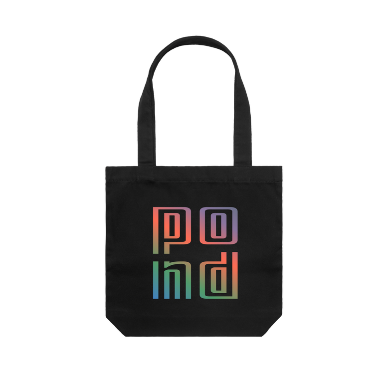 Pond DLX / Black Tote Bag + sticker