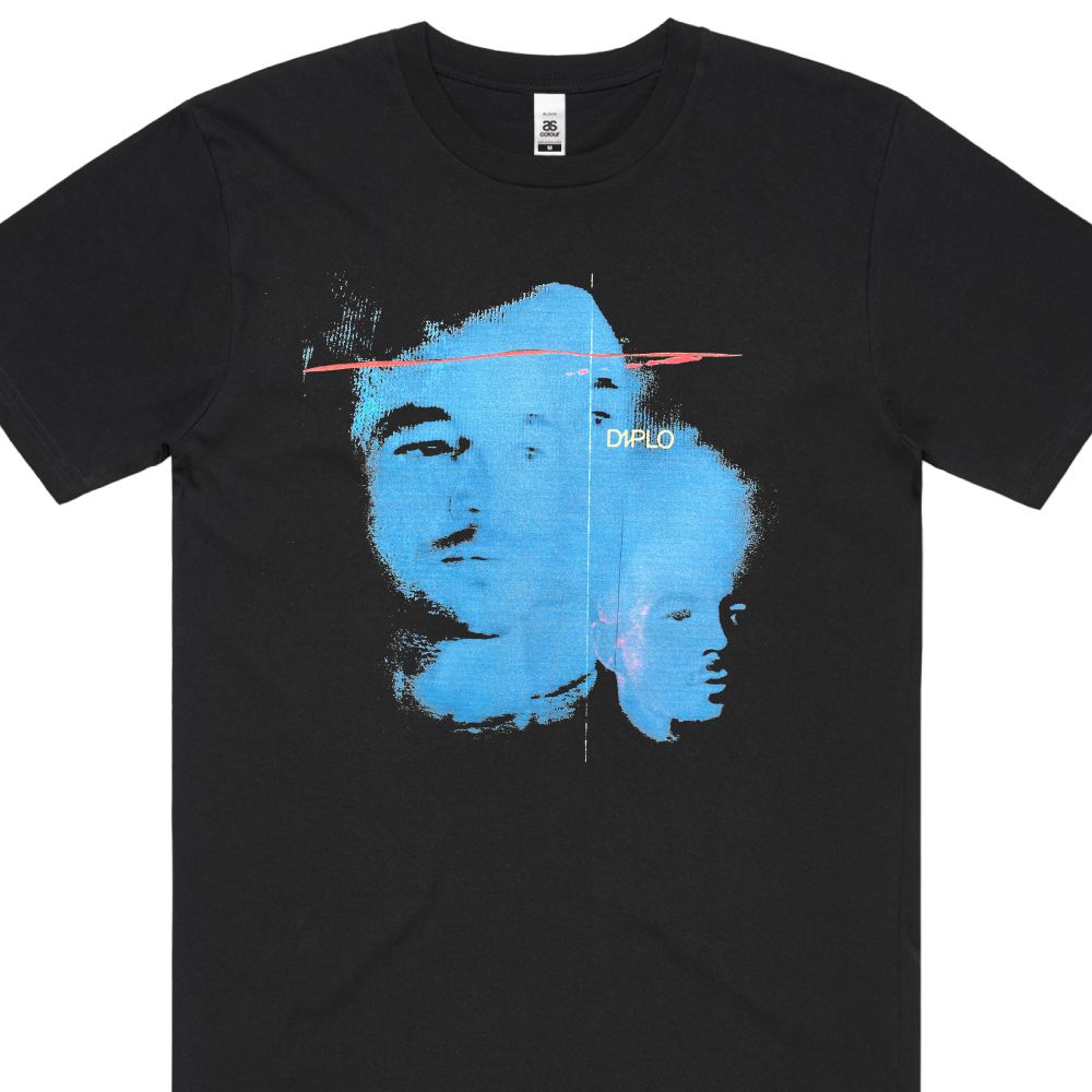 Diplo / Portrait Black T-Shirt
